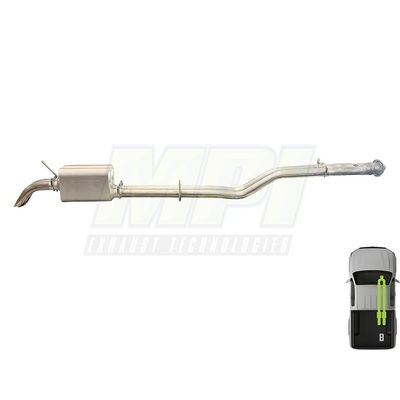 GMC/Chevy, 1999-2006, 5.3L - MPI Bullnoze Exhaust Series