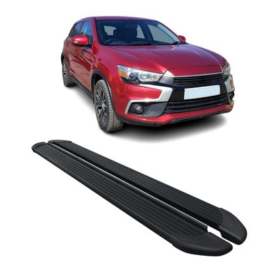 2011-2023 Mitsubishi Outlander Sport Running Boards Side Steps Black