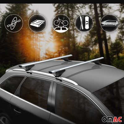 2023-2026 Mini Countryman U25 Roof Rack Cross Bars Silver