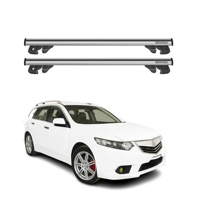 2011-2014 Acura Tsx Sport Wagon Roof Rack Cross Bars Silver