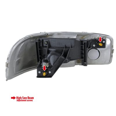 1999-2006 GMC Sierra/Yukon/Yukon XL Crystal Headlight Amber & Driver Side