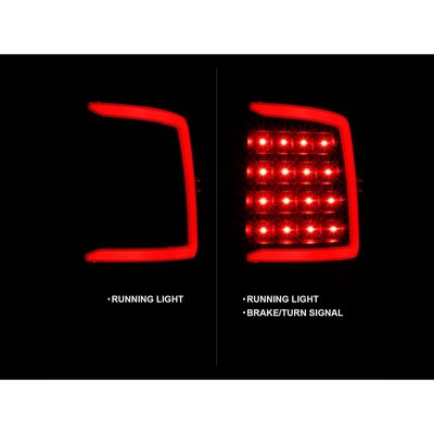 Anzo Smoked Black LED Tail Lights 311319