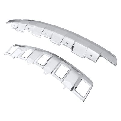 2006-2008 Mercedes Benz W164 ML350 Front & Rear Chrome S.Steel Skid Plate Kit