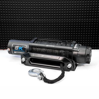 Carbon Offroad Long Drum 6000lb ATV - Small 4X4 Winch