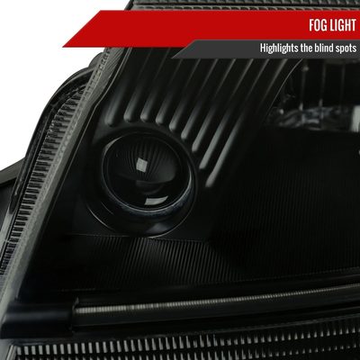 1999-2006 Audi TT LED Bar Projector Headlights Black Housing/Smoke Lens