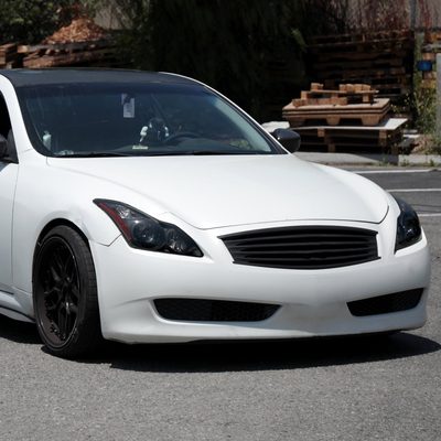 2008-2013 Infiniti G37/2014-2015 Q60 Factory Style Headlights Matte Black Smoke