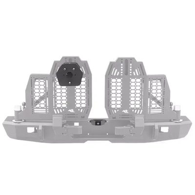 Portallanta y Reolocalizador de camara de reversa Wingmate Rugged Ridge para Gladiator 20 - 25