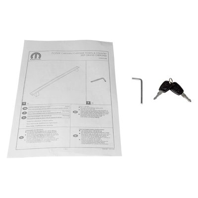 2011-2018 Jeep Grand Cherokee Aluminum Roof Rack Cross Bars Black