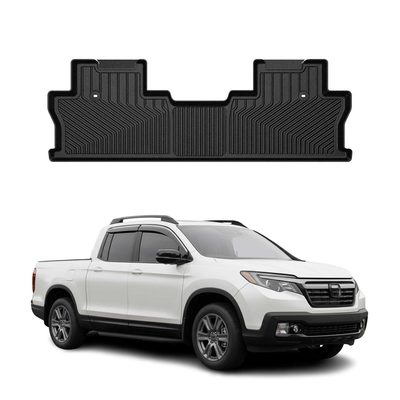 2017-2026 Honda Ridgeline Premium Floor Mats Liners Second Row Rear Black