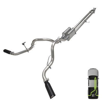 Ford, 2021-2026, 5.0L, Clamp/On - MPI Exhaust Cat-Back Dual Exhaust Kits