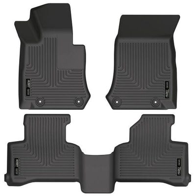 Tapetes Husky Weatherbeater 1ra y 2da Fila Color Negro para GLC 17-22