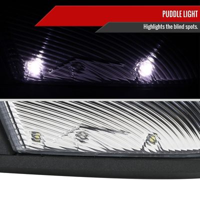 2013-2019 Dodge RAM Auto-Fold & Heated Side Mirror Turn Signal & Puddle Driver