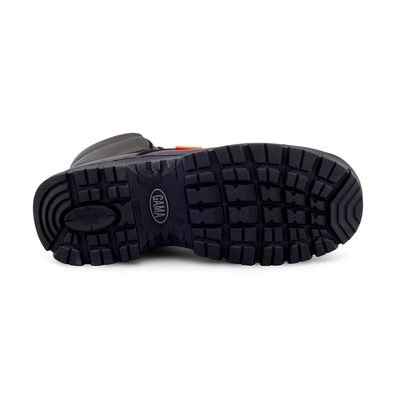 Bota 20 Flor entera Café Suela Tropa Hule