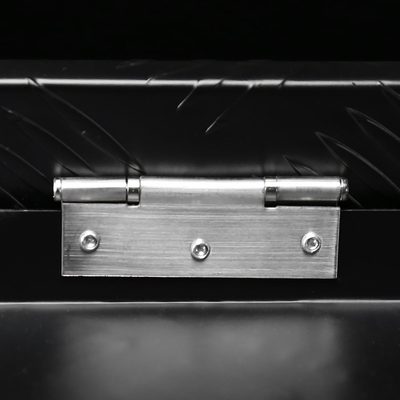Universal 31" Heavy Duty Black Aluminum Tool Box w/ Side Handles Lock & Keys