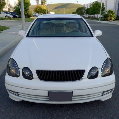 1998-2005 Lexus GS300/GS400/GS430 Halo Projector Headlights LED Light Smoke