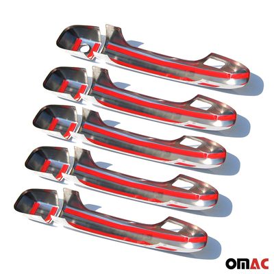 2010-2019 Lexus GX 460 Car Door Handle Cover Protector Stainless Steel Chrome 8 Pcs