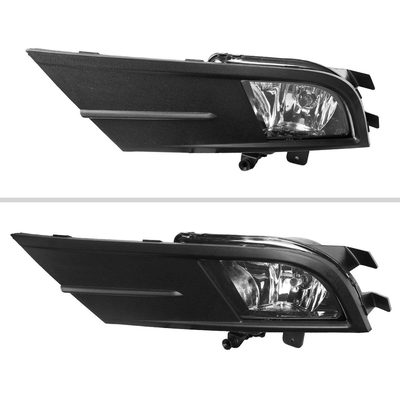 2015-2018 VW Jetta H8 Fog Lights Kit w/ Switch & Wiring Harness Chrome/Clear