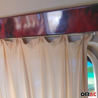 1980-1991 VW Vanagon Side Window Curtain Sunshade Rear Quarter 2x Tailgate 1x