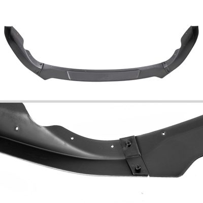 2009-2012 Nissan 370Z Glossy Black/Red Trim 3PC Front Bumper Lip Splitter Kit
