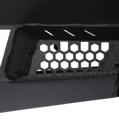 2014-2015 Chevy Silverado 1500 Heavy Duty Steel Front Bumper LED Light Ports