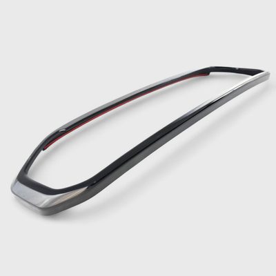 2019-2023 Ford Ranger Grille Overlay Gloss Black 1Pcs ABS Plastic