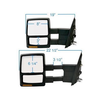 Fits 2009-2014 Ford F150, 2010-2014 F150 Raptor (KSR-61185-86F)