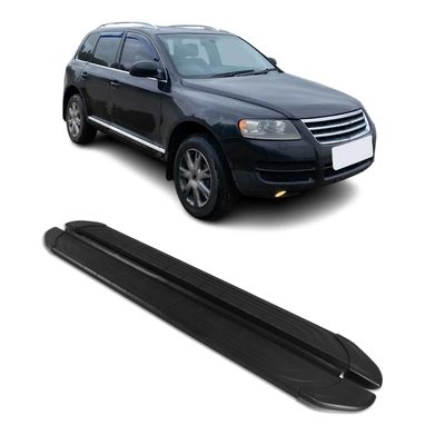 2010-2017 VW Touareg Running Boards Side Steps Black
