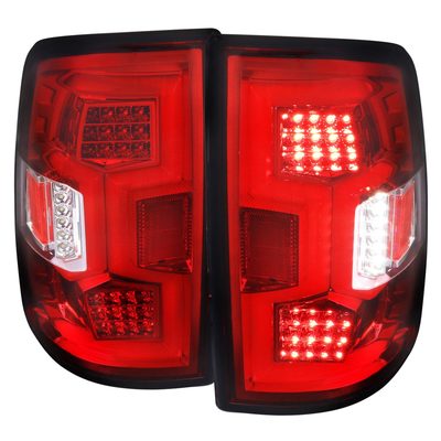 2019-2024 Dodge RAM 2500/3500 LED Sequential Signal Tail Lights Chrome/Red