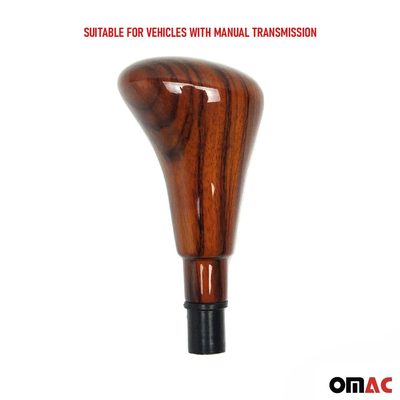 1988-1994 Mercedes E Class W124 Gear Shift Knob Shifter Handle Wood Zebrano