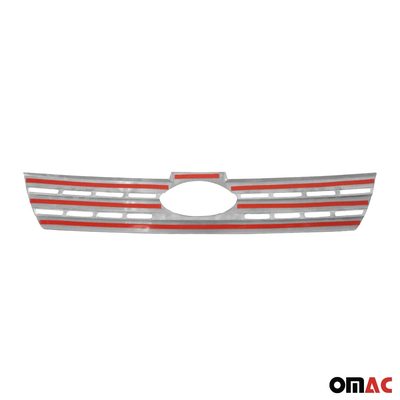2010-2013 Ford Transit Connect Front Bumper Grill Trim Molding Stainless Steel