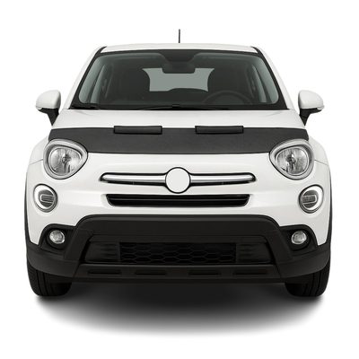 2016-2023 Fiat 500X Car Bonnet Mask Hood Bra Carbon Black 1 Pc