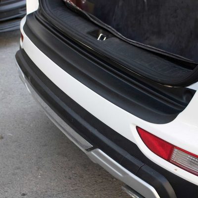 2018-2021 Kia Sportage Rear Bumper Sill Cover ABS Matte Black 1 Pcs