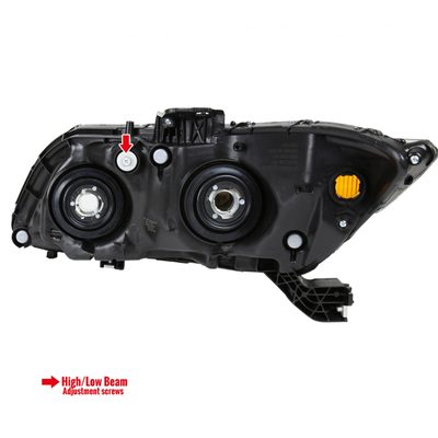 2012-2013 Honda Civic Coupe/Civic Sedan Clear Crystal Headlight Passenger Side