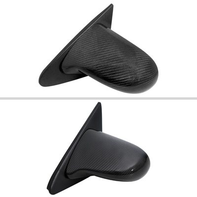 1992-1995 Honda Civic Carbon Fiber Shell Manual Adjustable Spoon Mirrors