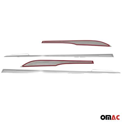 2016-2021 Honda Civic Sedan Side Door Molding Trim Stainless Steel