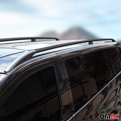 2023-2026 Alfa Romeo Tonale Roof Rack Rails Side Rails Black