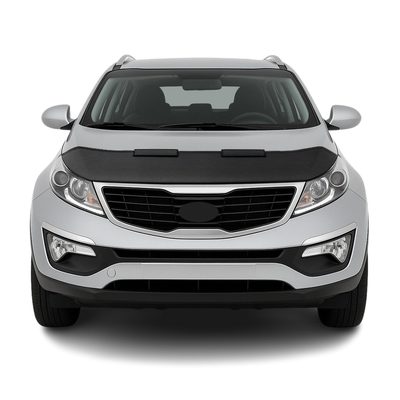 2011-2016 Kia Sportage Car Bonnet Mask Hood Bra Carbon Black 1 Pc