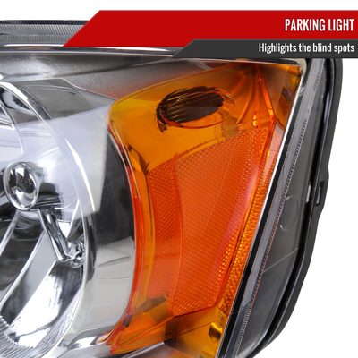 2011-2018 Dodge Grand Caravan Chrysler Town &Country Factory Headlights Chrome