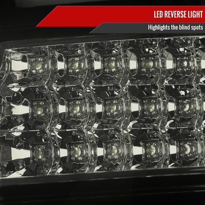 2005-2007 Chrysler 300C LED Tail Lights Glossy Black Housing/Smoke Lens