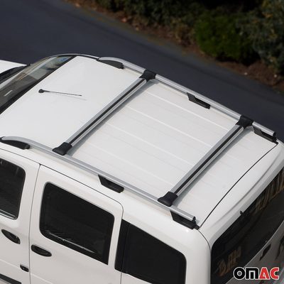 2015-2026 Ford Transit L2 MWB Roof Racks & Roof Rails Silver