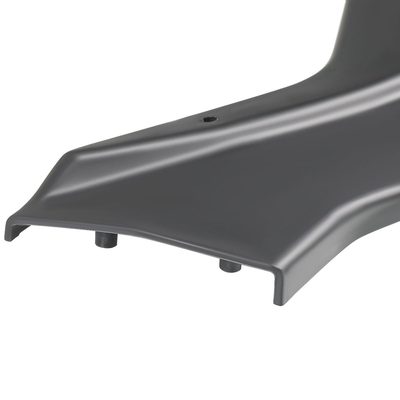 2018-2020 Infiniti Q50 Sport Matte Black Polypropylene 3Pcs Bumper Lip Set