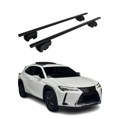 2019-2026 Lexus UX200 UX250h Roof Rack Cross Bars Black