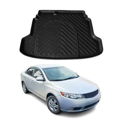 2010-2013 Kia Forte Sedan Cargo Liner Trunk Mat All Weather Black