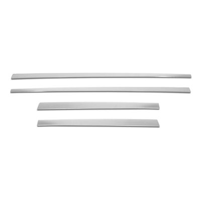 2015-2018 BMW X4 F26 Side Door Molding Trim Skirt Garnish Stainless Steel 4x