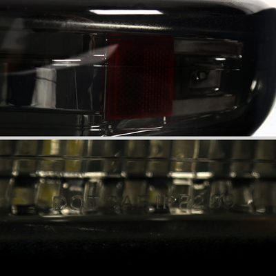 1999-2002 Chevy Silverado/ 00-2006 Tahoe Suburban LED Bumper Lights Chrome Smoke