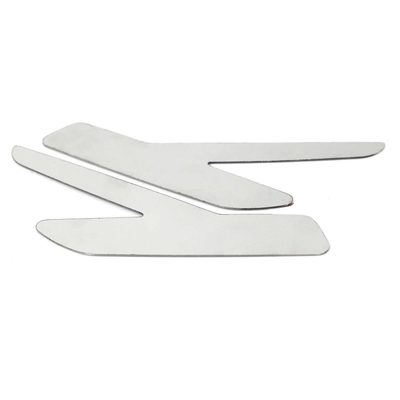 2012-2017 Buick Verano Side Door Molding Trim Decorative Stainless Steel Silver 2 Pcs