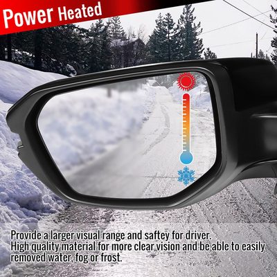 2016-2018 Honda Civic 7Pin Heated Side Mirror &Turn Signal Passenger