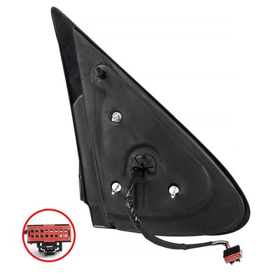 2003-2006 Ford Expedition Matt Black Heated Side Mirrors LED Turn Signal