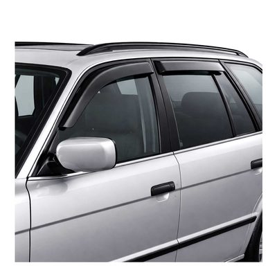1989-1995 BMW 5 Series M5 E34 Sedan & Touring Window Visor Vent Rain Deflector 2Pcs Smoke
