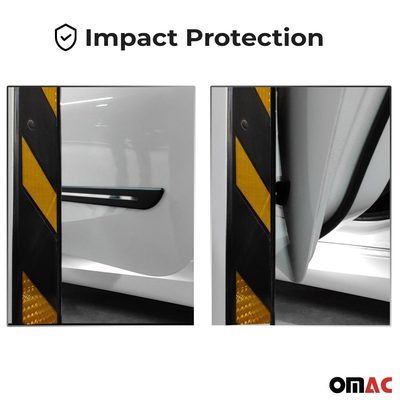 Infiniti Side Door Molding Trim Skirt Garnish Stainless Steel Silver 4 Pcs